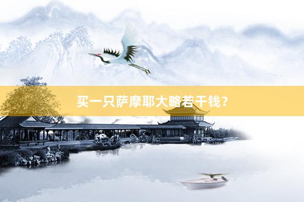 买一只萨摩耶大略若干钱？